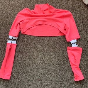 Neon Pink Rave Sleeves